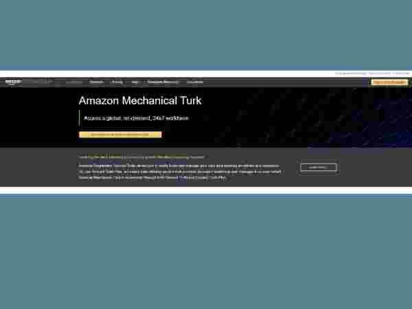 Amazon Mechanical Turk